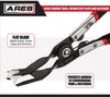ARES 71134 - Clip Removal Plier - Easily Removes Trim and Upholstery Clips and Fasteners - Prevents Damage to Trim and Fasteners