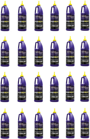 Royal Purple 75W90 Max-Gear Synthetic Gear Lube Oil Pack of 24 Quarts by Royal Purple
