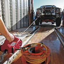WARN 885000 PullzAll Corded 120V AC Portable Electric Winch with Steel Cable: 1/2 Ton (1,000 Lb) Pulling Capacity