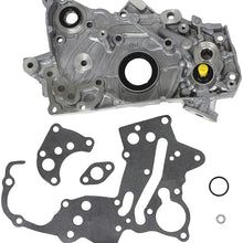 DNJ OP105 Oil Pump for 1985-1991 / Dodge, Hyundai, Mitsubishi, Plymouth/Colt, Cordia, Galant, Mighty Max, Ram 50, Sonata, Tredia, Van / 1.8L, 2.0L, 2.4L / SOHC / L4 / 8V / VIN D, VIN S