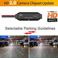 HD 1280x720p Reversing Camera Integrated in Number Plate Light License Rear View Backup Camera Waterproof Night Vision for Toyota Land Cruiser/Prado LC 90 120 150 / Prado/FJ Cruiser