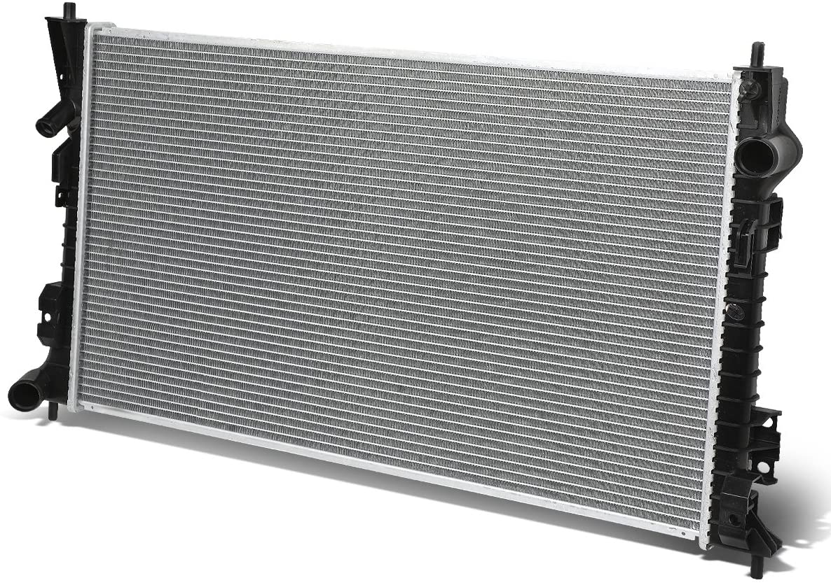 Replacement for Ford Edge/Lincoln MKX 1-1/2 inches Inlet OE Style Aluminum Direct Replacement Racing Radiator