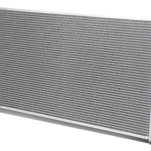 Replacement for Ford Edge/Lincoln MKX 1-1/2 inches Inlet OE Style Aluminum Direct Replacement Racing Radiator