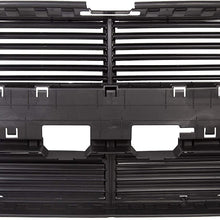 JMTAAT Front Radiator Grille Shutter W/O Actuator Compatible with 2013-2016 Ford Fusion Part #DS7Z-8475-A