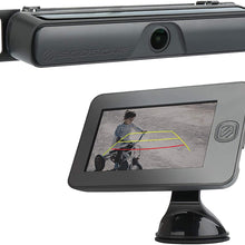 SCOSCHE WBUSSMM43-SP Wireless Solar Powered Backup Camera Kit with 4.3” Color Dash Monitor, License Plate Frame and MagicMount Select for Cars, Trucks and SUV’s