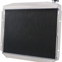 CoolingCare 3 Row Aluminum Radiator for 1957-1959 Ford Fairlane, Mercury Montclair V8
