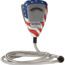 Astatic 302-10309 Stars N' Stripes Noise Canceling 4-Pin CB Microphone