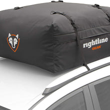 Rightline Gear Range Jr Car Top Carrier, 10 cu ft Sized for Compact Cars, Weatherproof +, Attaches With or Without Roof Rack