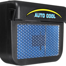 Solar Power Car Window Auto Air Vent Cool Fan Cooler Ventilation System Radiator