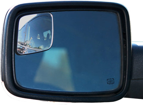 WadeStar RM10 Blind Spot Mirrors for 2009-2018 Ram Trucks with Non-Towing Mirrors