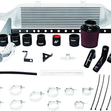 Mishimoto MMINT-STI-08AISL Subaru WRX STI front-mount intercooler kit, W/Air Box, 2008-2014 Silver