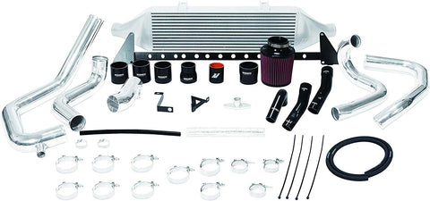 Mishimoto MMINT-STI-08AISL Subaru WRX STI front-mount intercooler kit, W/Air Box, 2008-2014 Silver