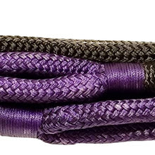 A.R.E. Offroad LKRBWPU Kinetic Recovery Rope 3/4" X 20 Foot Kinetic Recovery Rope Black/Purple Arachni Recovery Equipment, 1 Pack