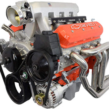 ICT Billet LS Truck Alternator Bracket Low Mount and Power Steering Pump Bracket LSX LS3 LQ4 LQ9 L33 LS3 Billet 551669-3