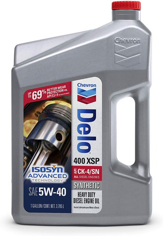 Delo 39146 400 XSP SAE 5W-40 Synthetic Motor Oil - 1 Gallon Jug