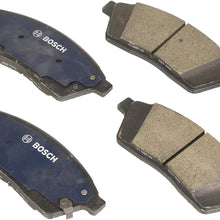 Bosch BC1422 QuietCast Premium Ceramic Disc Brake Pad Set For 2010-2016 Cadillac SRX and 2011 Saab 9-4X; Front
