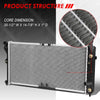 1518 Factory Style Aluminum Radiator Replacement for 94-96 Buick Regal/Chevy Monte Carlo AT 3.1L/3.4L/3.8L