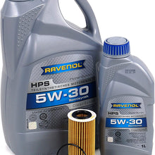 Blau J1A5119-H Motor Oil Change Kit - Compatible with 2015-16 Audi A3 w/ 4 Cylinder 2.0T Engine – 5w30