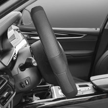 FH Group FH2002SOLIDGRAY Steering Wheel Cover (Deluxe Full Grain Authentic Leather Solid Gray)