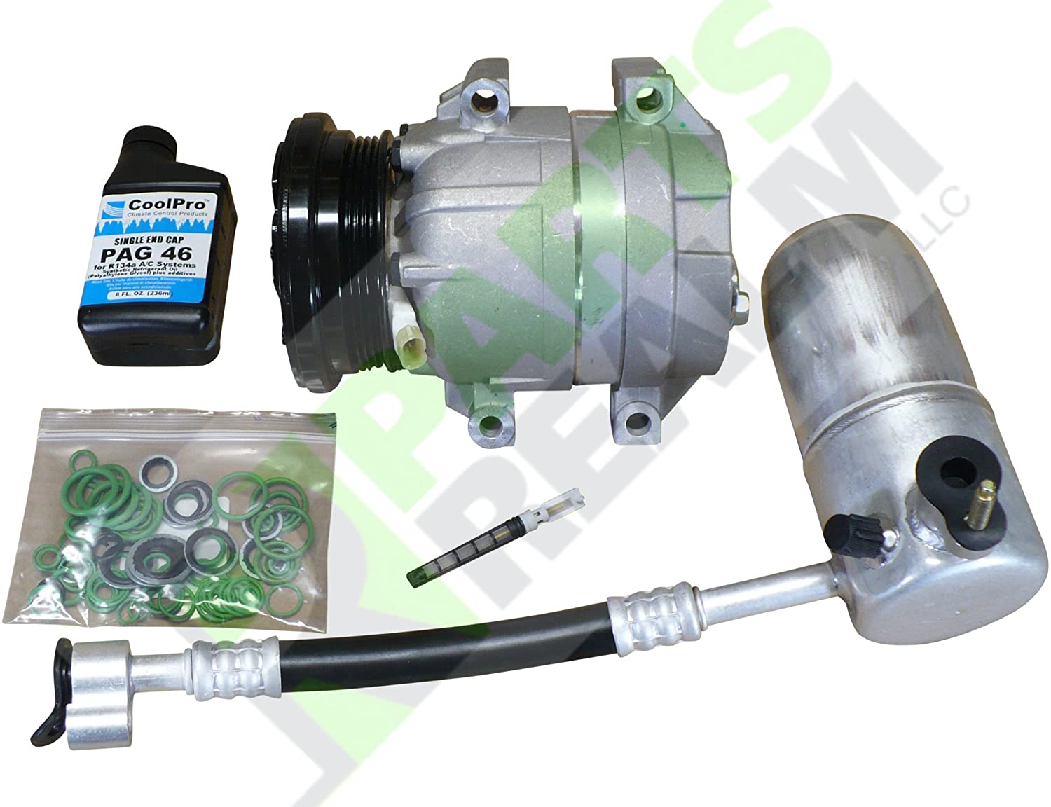 Parts Realm CO-20730AK Complete A/C Compressor Replacement Kit