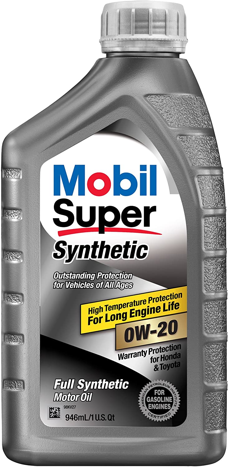 Mobil Super 98KU68 0W-20 Synthetic Motor Oil - 1 Quart