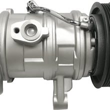 RYC Remanufactured AC Compressor and A/C Clutch AEG319 (With Rear Wheel Drive)