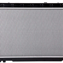 Lynol Cooling System Complete Aluminum Radiator Direct Replacement Compatible With 2007-2008 Nissan Maxima SE SL V6 3.5L