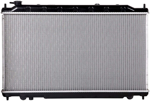 Lynol Cooling System Complete Aluminum Radiator Direct Replacement Compatible With 2007-2008 Nissan Maxima SE SL V6 3.5L