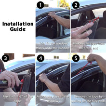 biosp Vent Visor For Nissan Rogue 2014 2015 2016 2017 2018 2019 Rain Sun Shade Window Deflectors Shield Wind Guard Side-Custom Fit 4 Pcs Set Smoke Gray