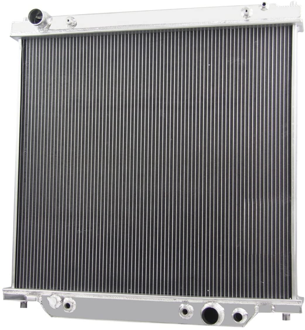 CoolingCare 3 Row Aluminum Radiator for Ford F250 F350 Super Duty& Excursion 1999-2005 6.8L 7.3L Diesel