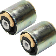 Pair Set 2 Front Lower Inner Rearward Control Arm Bushings For Audi A6 VW