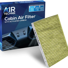 AirTechnik CF11663 Replacement for GMC/Chevy/Buick/Saturn - Premium PM2.5 Cabin Air Filter w/ Activated Carbon
