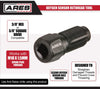 ARES 71112 - Oxygen Sensor Rethread Tool - Easily Cleans Oxygen Sensor Hole Threads - Works with M18 x 1.5mm Spark Plug Threads