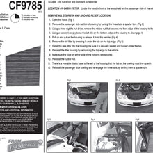 Fram Fresh Breeze - Filtro de aire para cabina Arm & Hammer Baking Soda, CF10374 para vehículos Dodge/Toyota