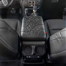 Boomerang Tire Tread Armpad for 2018+ Jeep Wrangler JL - Center Console Armrest Cover