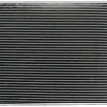 A/C Condenser - Pacific Best Inc For/Fit 3873 07-15 Audi Q7 WITH Receiver & Dryer