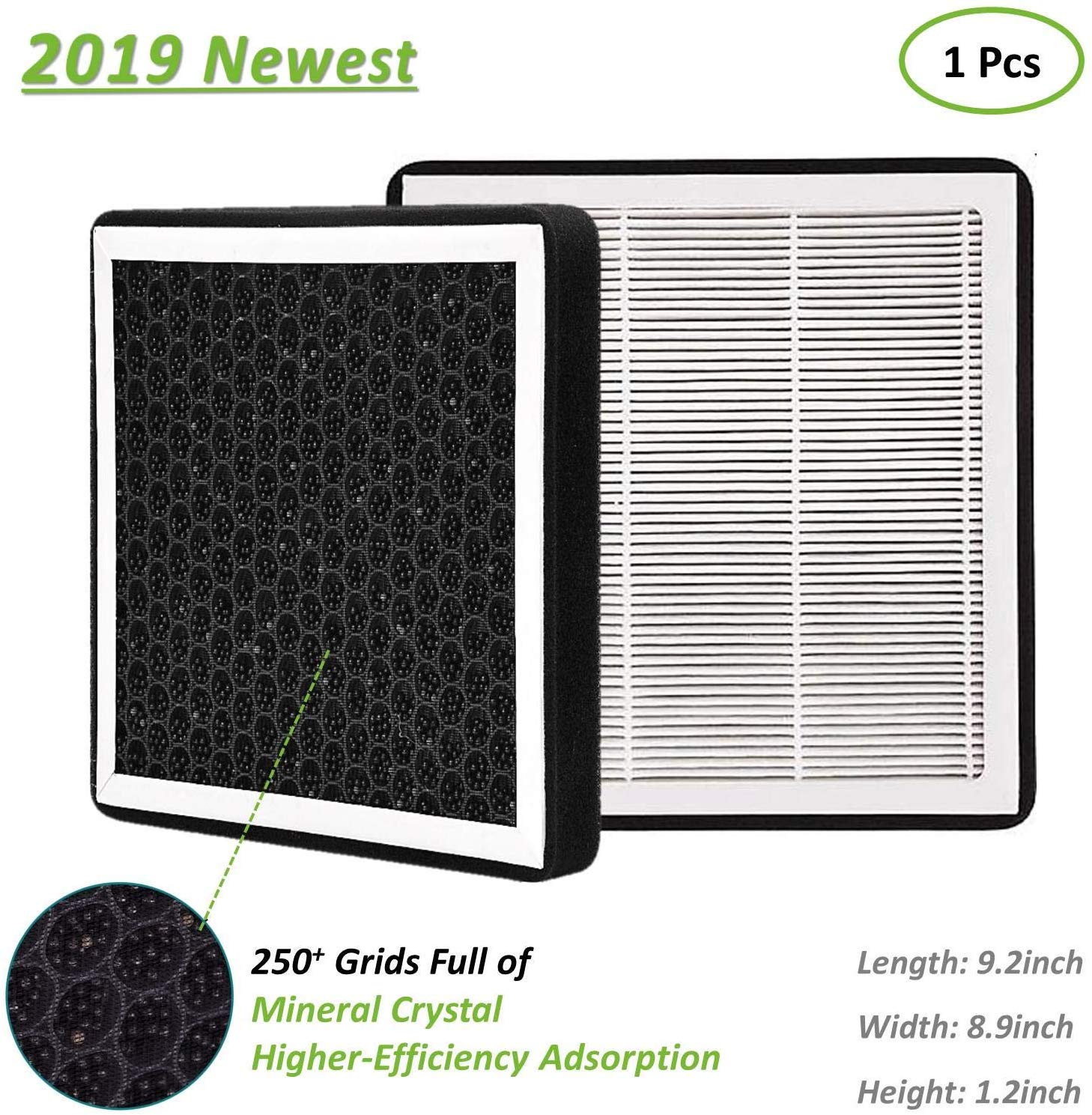 Double-Filtering Cabin Air Filter for Honda,Acura,Replace CF10134, CP134, 80292-t0g-a01