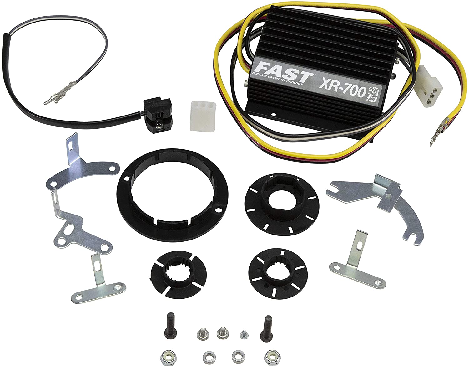 FAST 700-0226 XR-700 Points-to-Electronic Ignition Conversion Kit for Domestic 4, 6 and 8 Cylinder Engines and VW/Bosch 009 Distributors