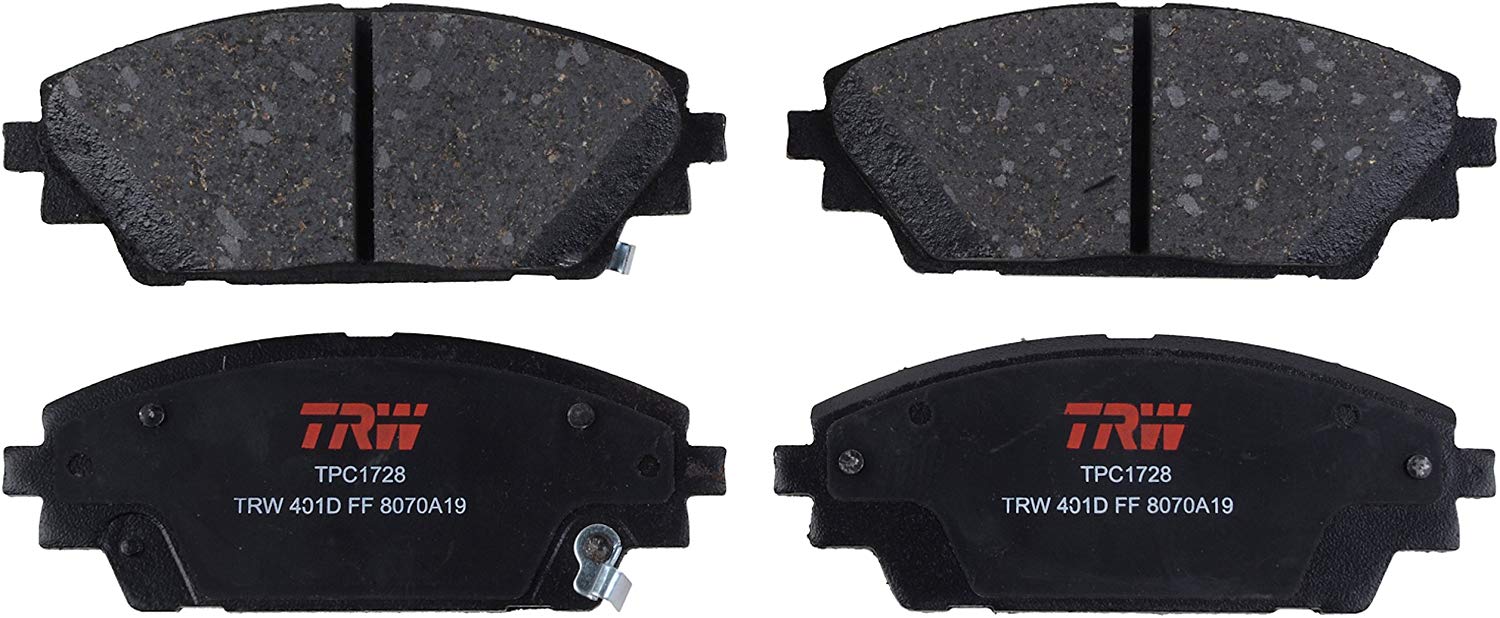 TRW TPC1728 Premium Ceramic Front Disc Brake Pad Set