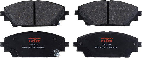 TRW TPC1728 Premium Ceramic Front Disc Brake Pad Set