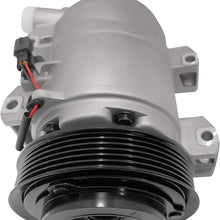 RYC New AC Compressor and A/C Clutch IH490-01 (Fits Nissan Rogue 2.5L 2008, 2009, 2010, 2011, 2012, 2013)