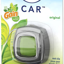Febreze Car Air Freshener, Car Vent Clip and Odor Eliminator, Gain Original Scent, 8 Count