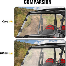 Clear UTV Full Windshield for Polaris Razor, 14-18 RZR XP 1000, 14-18 RZR XP 4 1000, 15-18 RZR 900, 15-18 RZR 4 900, 15-18 RZR S900, 15-18 RZR XC 900, 14-18 RZR 1000, 16-18 XP Turbo