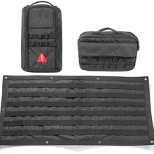 Voodonala Canvas Tailgate Cargo Storage Bag & Tool Kit Organizer Pockets for 2007-2018 Jeep Wrangler JK JL Unlimited