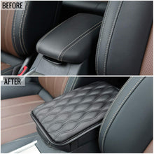 WeTest Premium Car Center Console Cover Armrest Pads for Most Vehicle,Car Waterproof Center Console Protector Cover (Black)