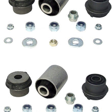 Pair Set of 2 Front Lower Control Arm Bushing Kits Delphi For Mercedes W191 W202