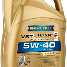 RAVENOL J1A1550 VST 5W-40 Fully Synthetic Motor Oil (5 Liter)