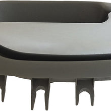 Dorman 93288 Front Passenger Side Interior Door Handle for Select Chrysler/Dodge Models, Gray and Chrome
