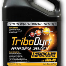 TriboDyn 15W-40 Syn Blend Diesel Engine Oil - Gallon Bottle