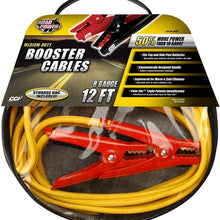 Road Power 08467 Medium-Duty Booster Cables with Storage Bag, 8-Gauge, 12-Foot